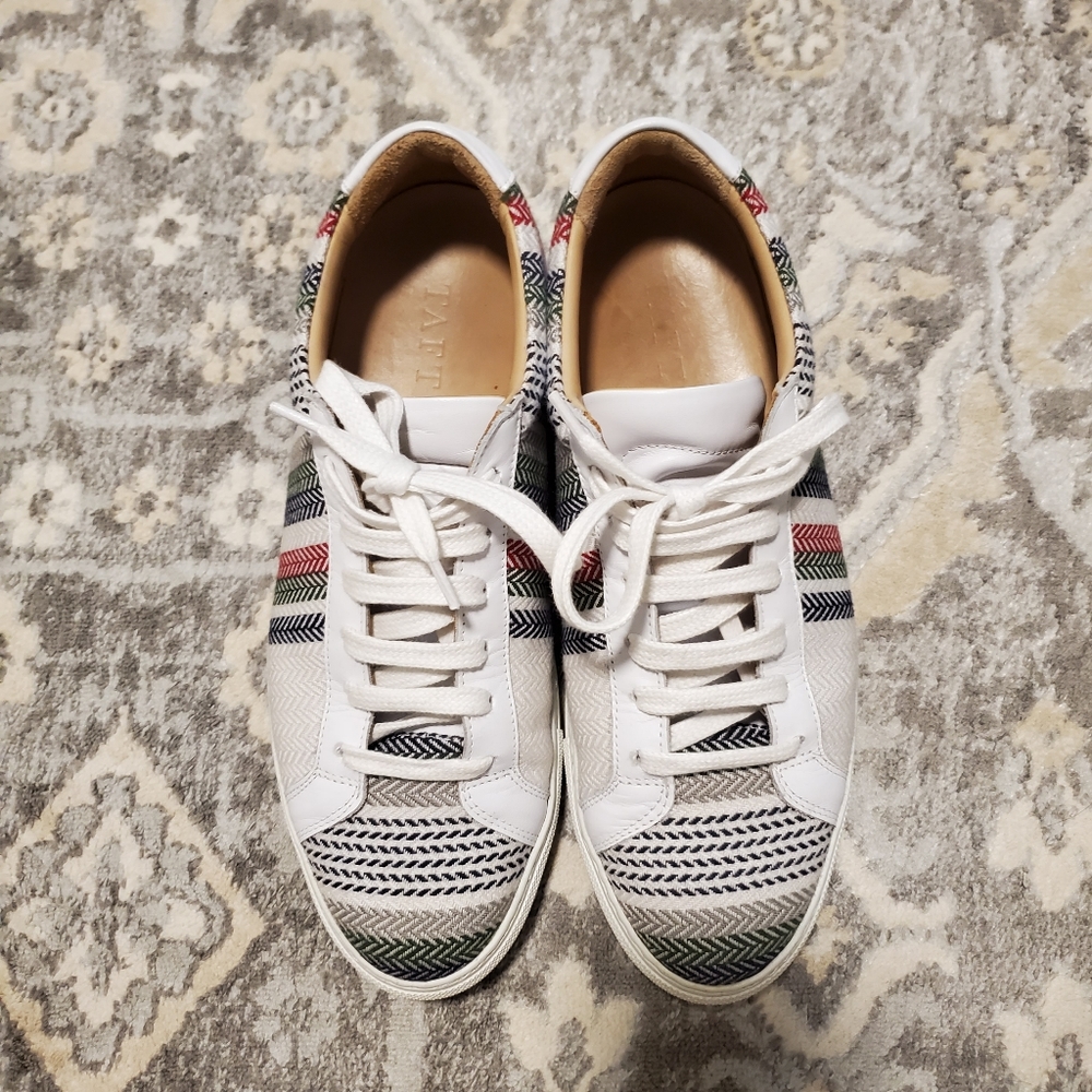 Taft Mens Sneakers in Stripped